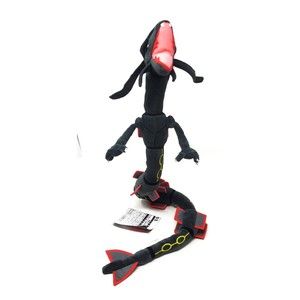 NWT Pokémon Center Shiny Black Rayquaza Posable 30" Plush "Gotta Catch them All"